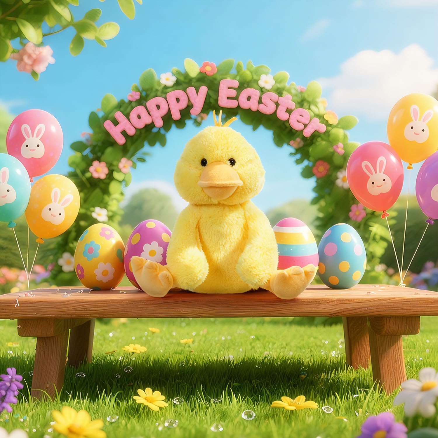 Apricot Lamb – Kuscheltier Samt Ente 23 cm – Plüsch Spielzeug Plüschtier für Kinder und Baby – Flauschiger Stofftier zum Spielen, Geschenk & Kuscheln – Gemütliches Schmusetier – Ente