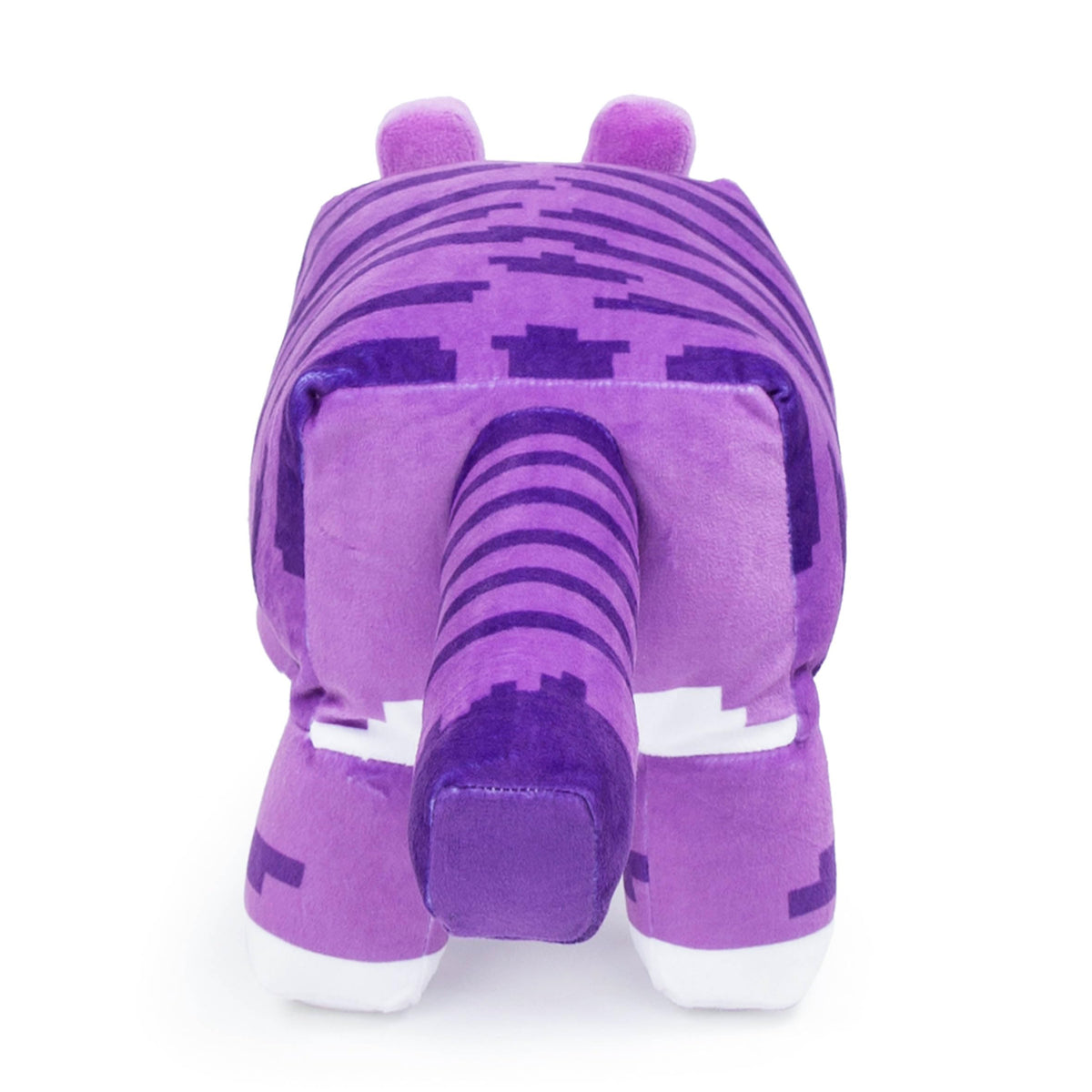 Jay Franco Minecraft Purple Tiger Plüschkissen 53 cm – Weiches Kuscheltier Tigerin Violett